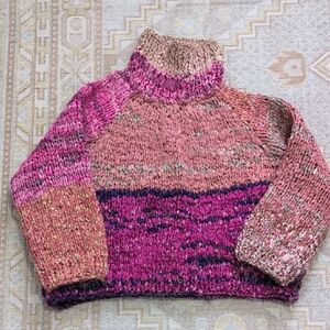 Namai Vishnu Knitted Silk Roll Neck Sweater